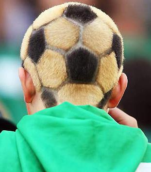 儿童足球发型图片图片